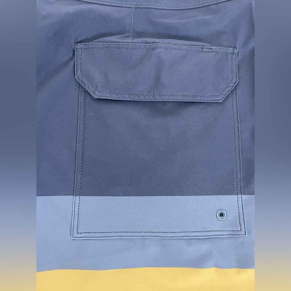 Men's PATAGONIA Hydropeak Boardshorts 21" Sz 30 Current Blue MSRP $69 - Picture 4 of 6